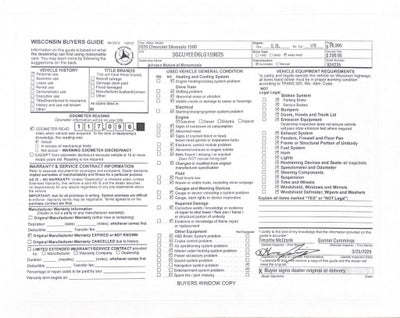 2020 Chevrolet Silverado 1500 RST