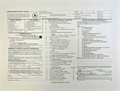 2024 Nissan Pathfinder Platinum 4WD