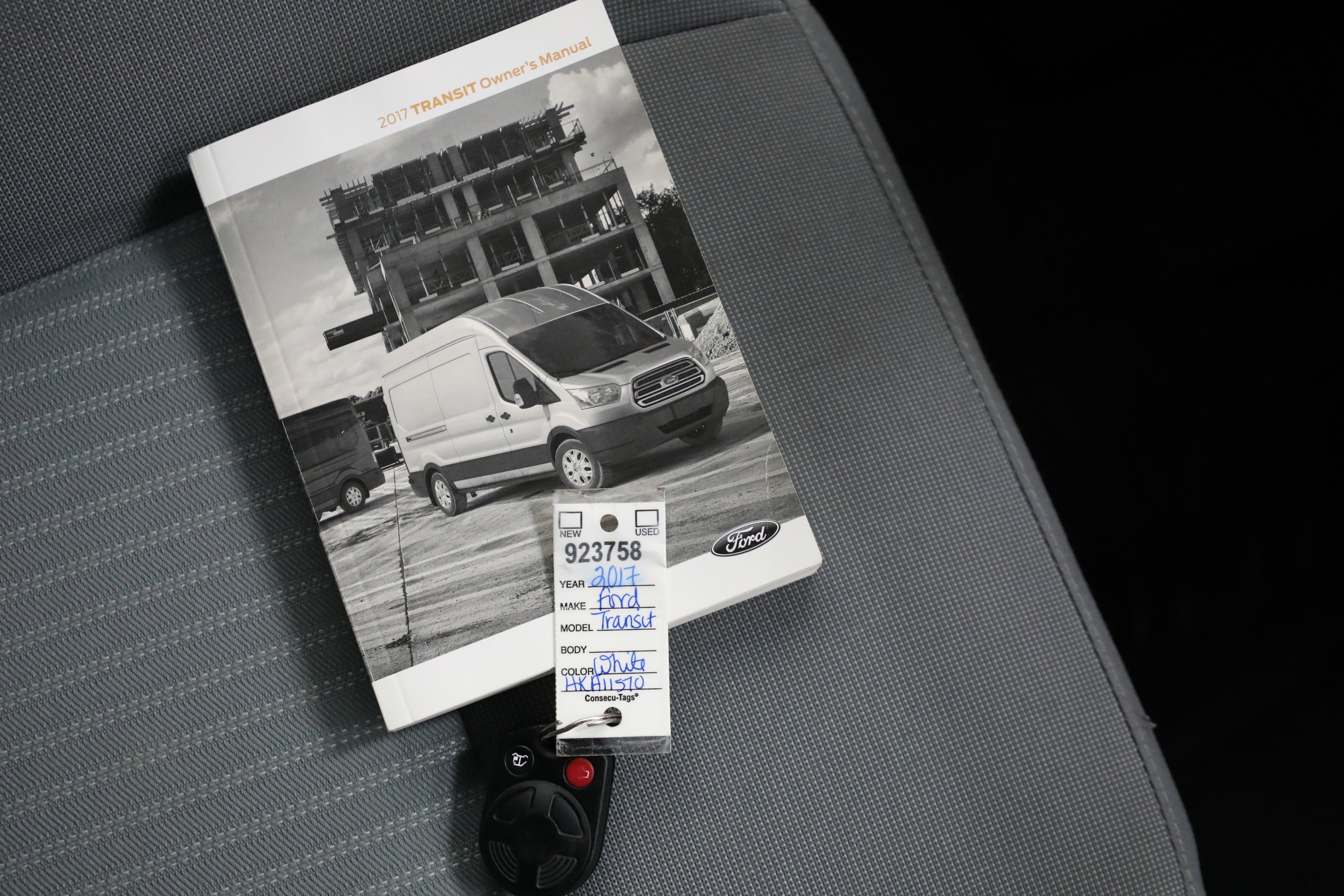 2017 Ford Transit Van T-150 130" Low Rf 8600 GVWR Sliding RH Dr