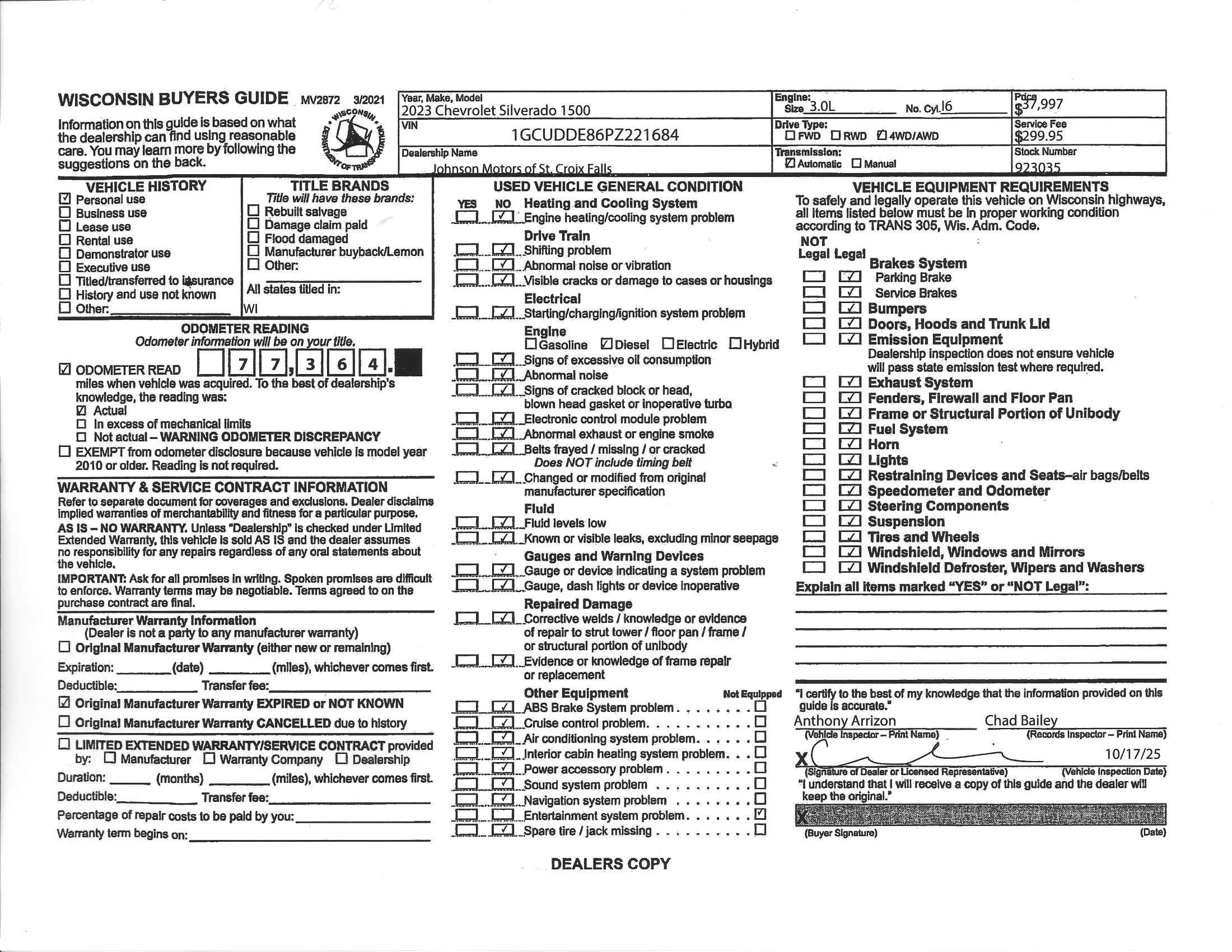 2023 Chevrolet Silverado 1500 LT