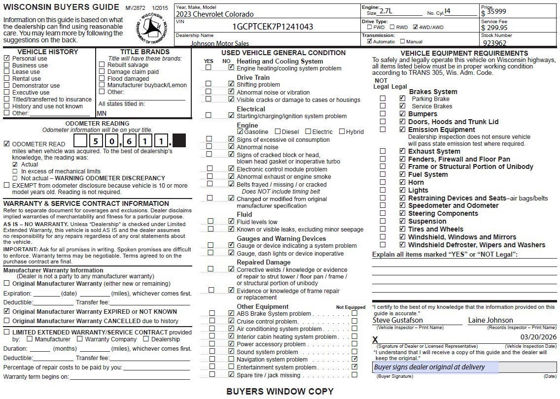 2023 Chevrolet Colorado LT