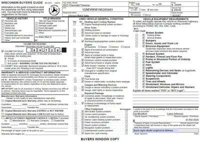 2021 Chevrolet Traverse Premier
