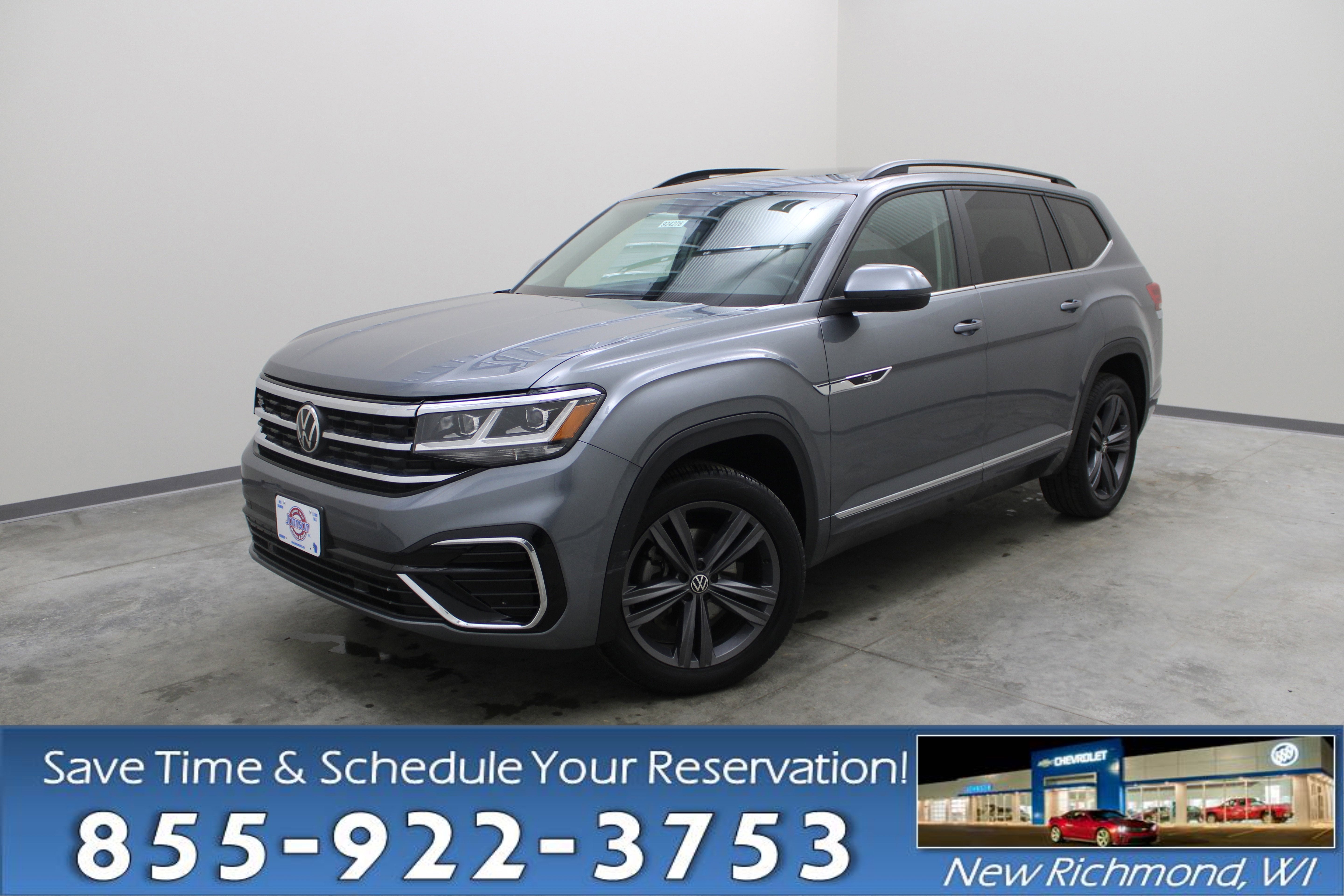 2021 Volkswagen Atlas 3.6L V6 SE w/Technology R-Line
