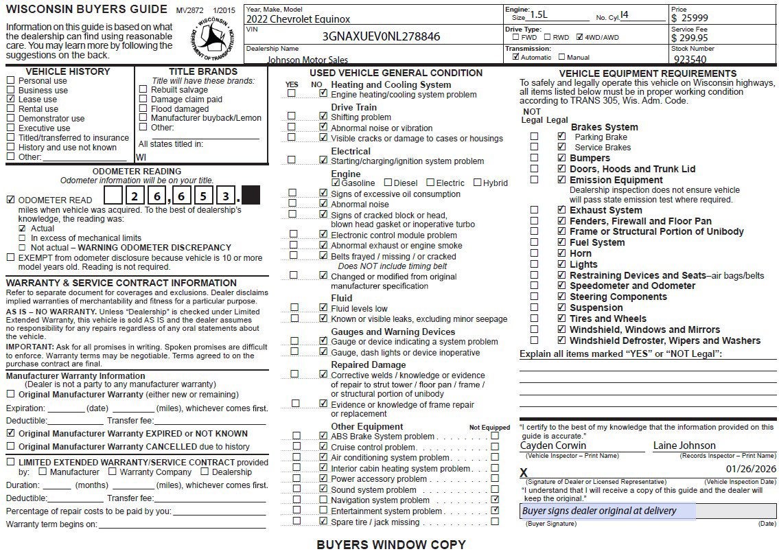 2022 Chevrolet Equinox LT