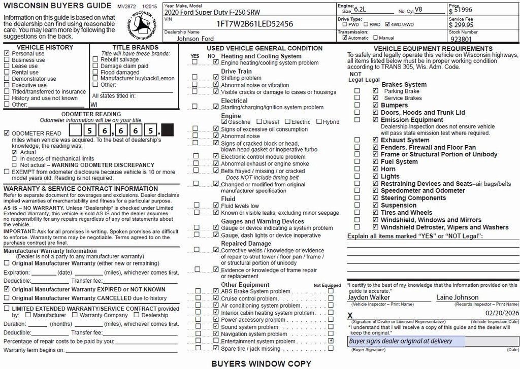 2020 Ford F-250SD Lariat