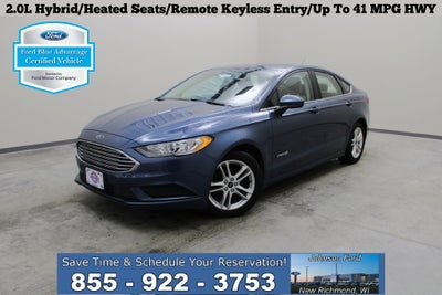 2018 Ford Fusion Hybrid SE